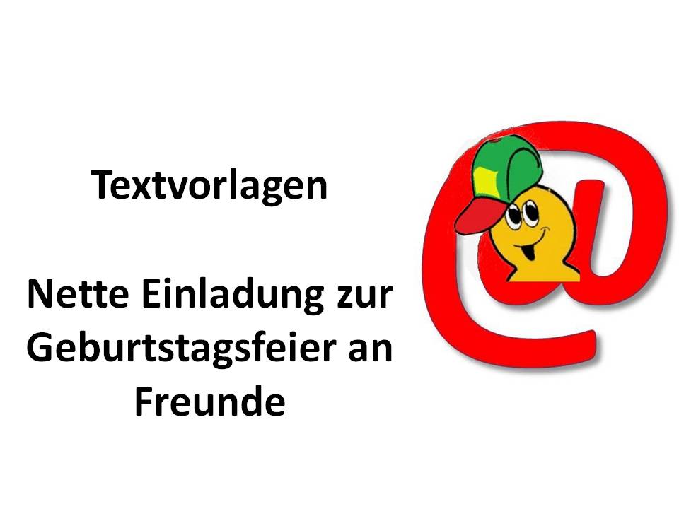 13. Einladung Geburtstag