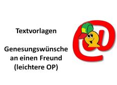 23. Genesungsw�nsche - Freund (leichtere OP) - kl