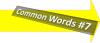 Bild C7 - Common Words Bild C7 - Common Words