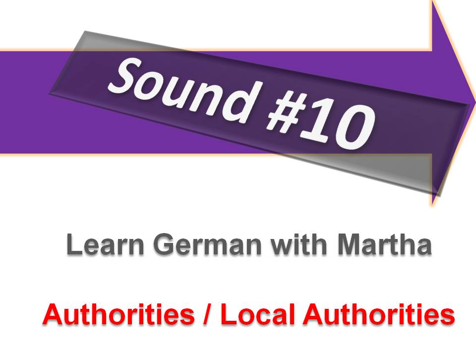 Pr�sendation - Sound 10 - Authorities - Deckblatt