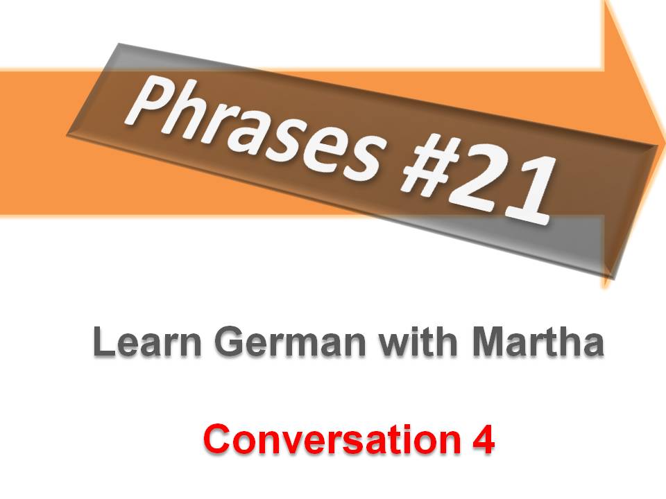 Pr�sentation - 21. Converssation 4 - Deckblatt