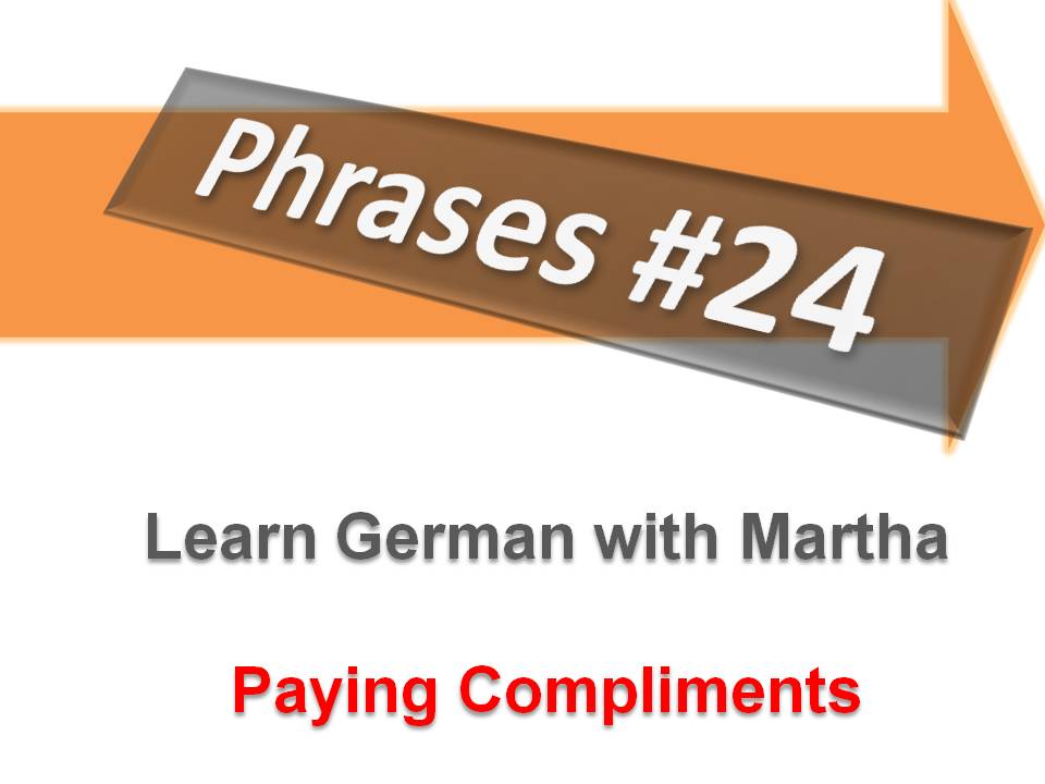 Pr�sentation - 24. Paying Compliments - Deckblatt