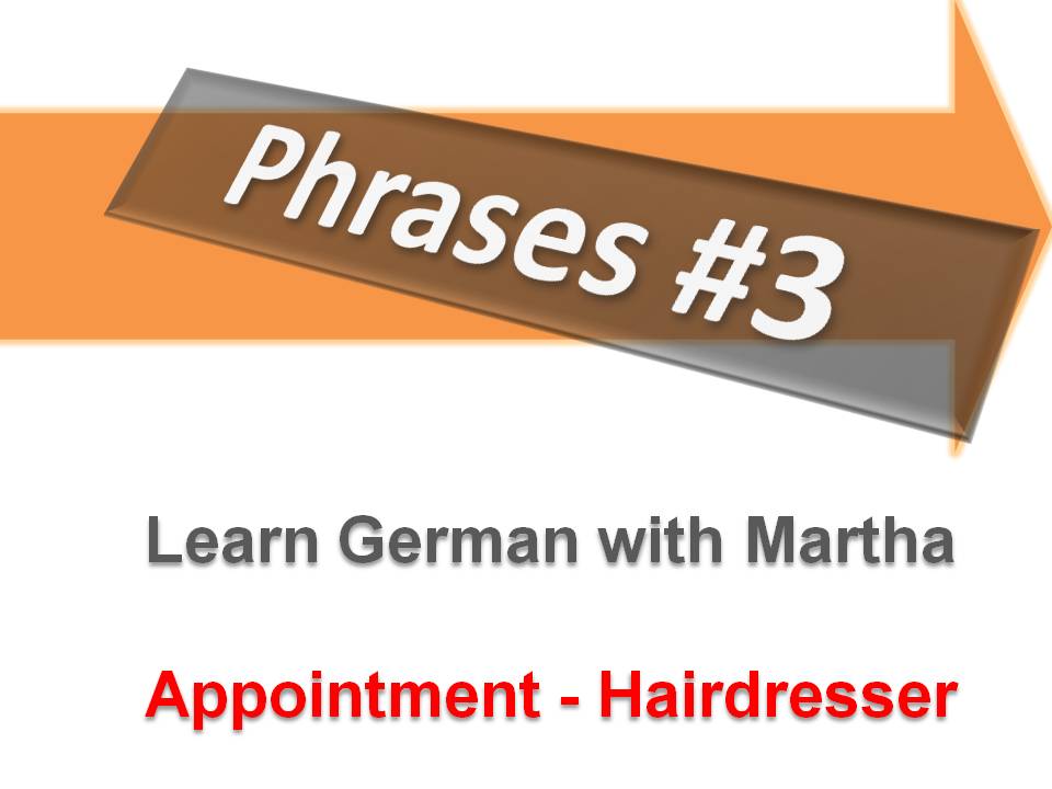 Pr�sentation - 3. Appointment - Hairdresser - Deckblatt neu1