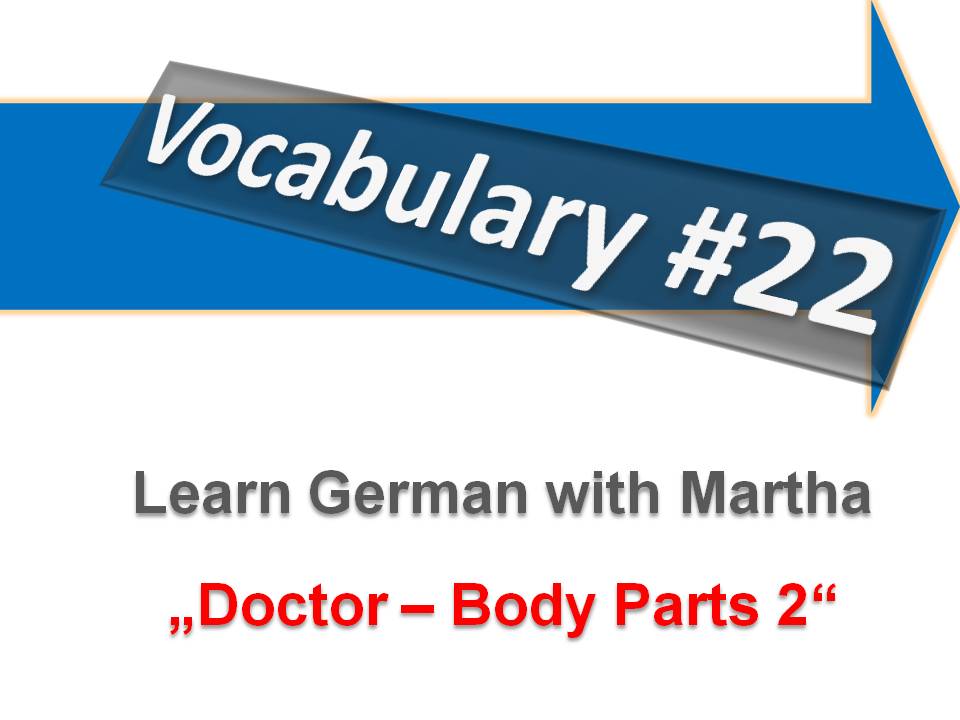 Pr�sentation - Doctor - Body Parts 2 - Deckblatt