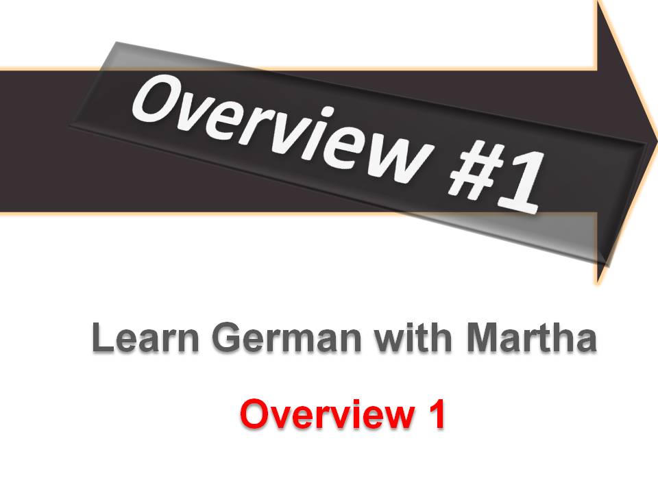 Pr�sentation - Overview 1 - Deckblatt