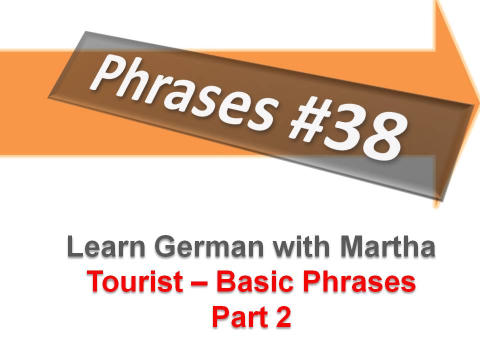 Präsentation - Tourist - Basic Phrases 2 - Deckblatt Präsentation - Tourist - Basic Phrases 2 - Deckblatt