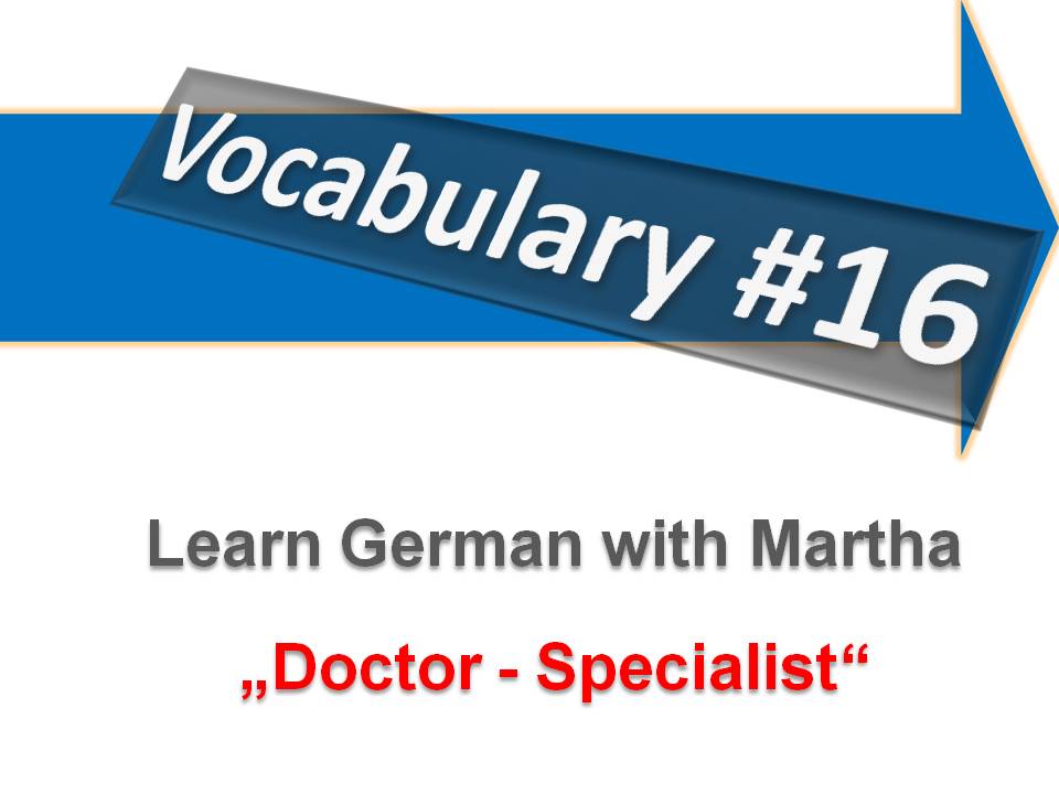Pr�sentation - V16 - Doctor - Specialist - Deckblatt