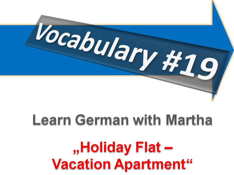 Pr�sentation - V19 - Vacation Flat - Deckblatt