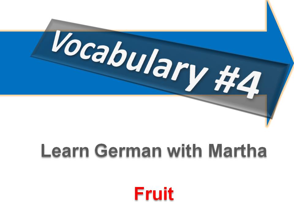 Pr�sentation - V4 Fruit - Deckblatt1