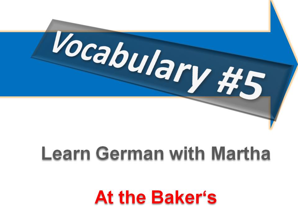 Pr�sentation - V5 - At the Baker's - Deckblatt