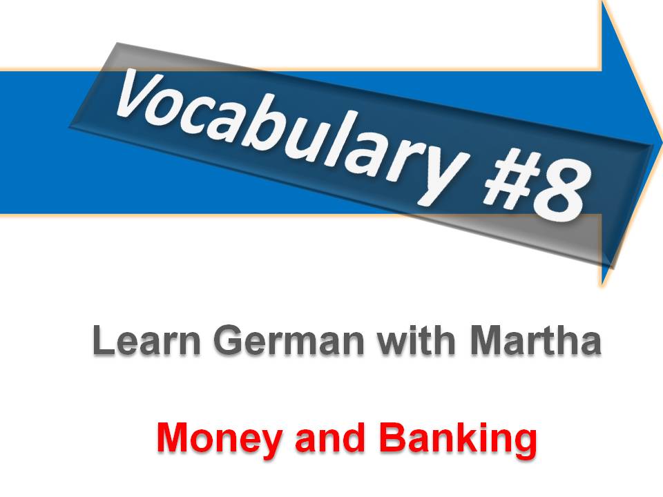 Pr�sentation - V8 - Money and Banking - Deckblatt
