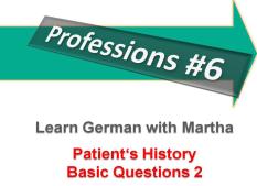 Professions 6 - Patients History 2