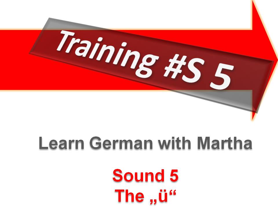 Training 6 - S 5 - The � - Deckblatt