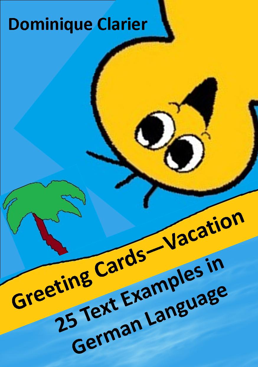 Urlaubsgr��e - Deckblatt - Englisch