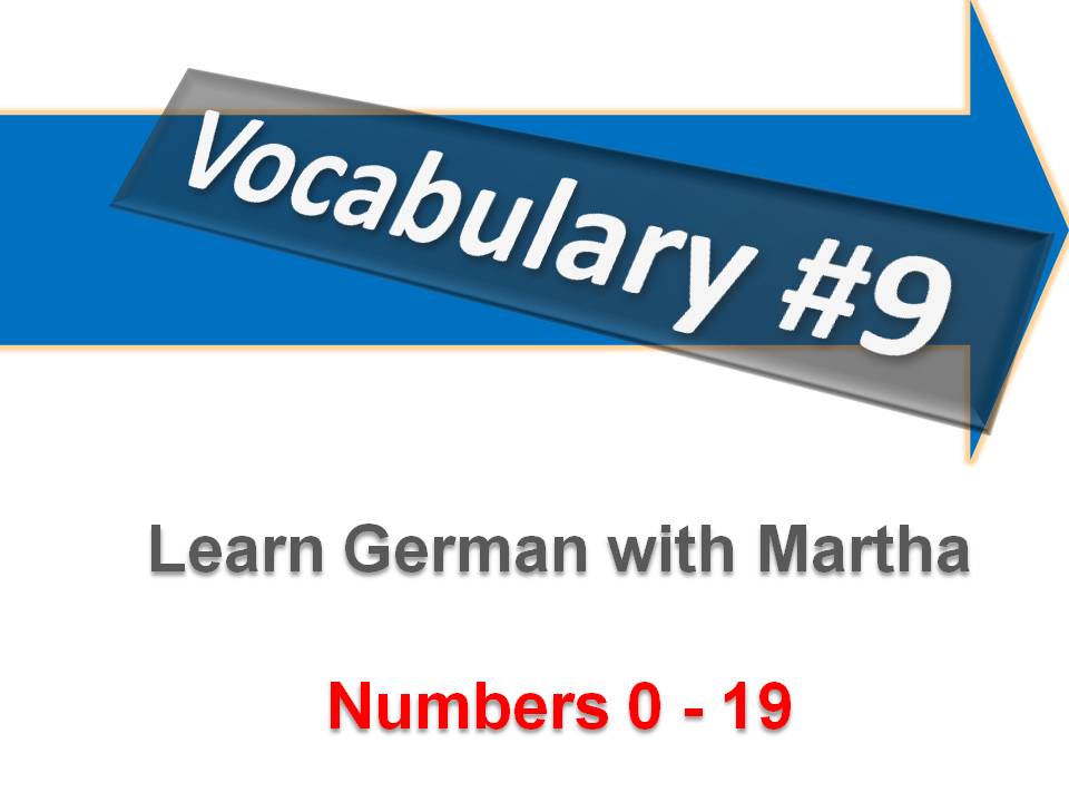 V9 - Numbers 0 - 19 - Deckblatt